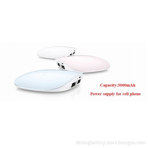 DEL-030B2 dual usb external battery charger